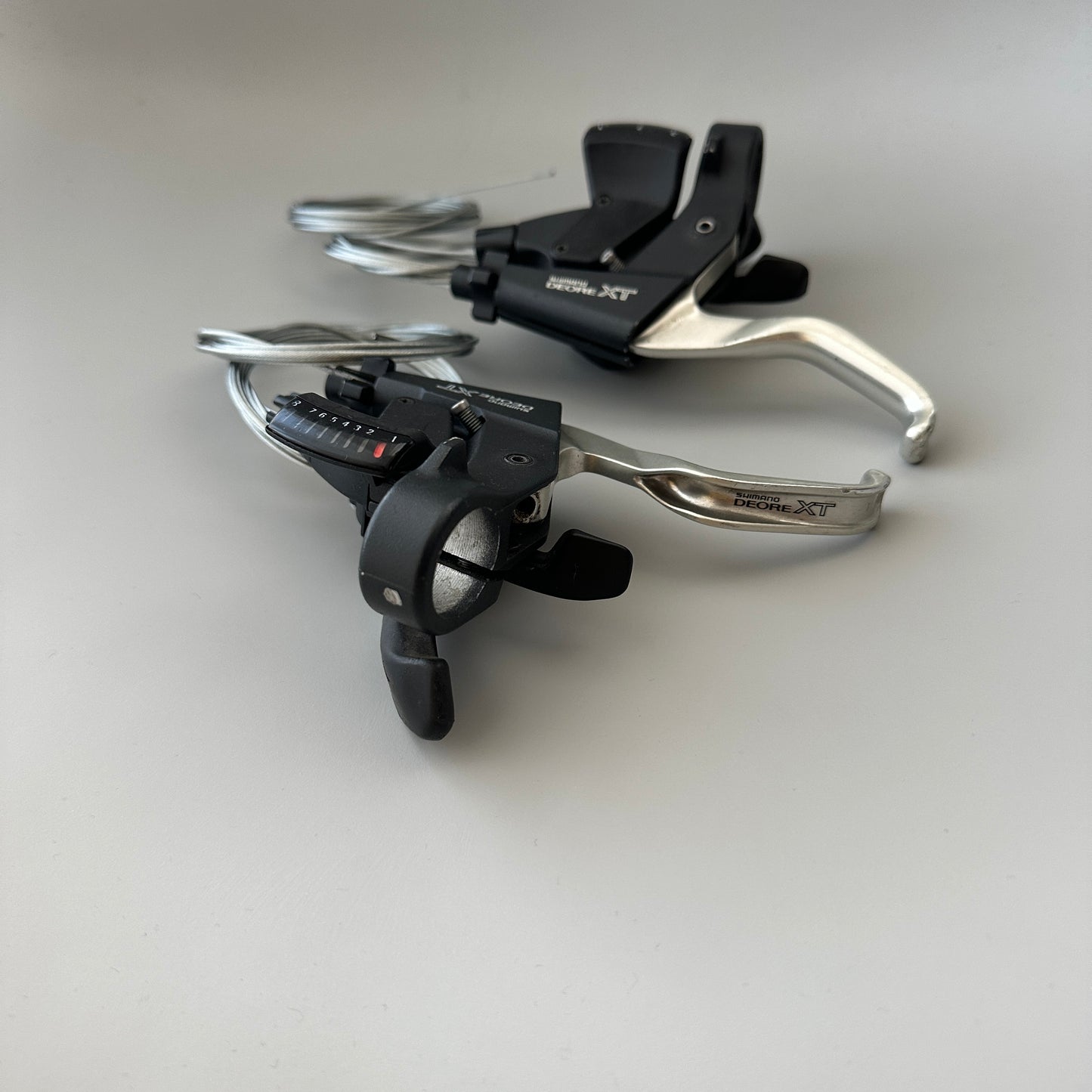 Shimano Deore XT Shifters ST-M739 + Rear Derailleur RD-M739 Retro MTB Set Japan