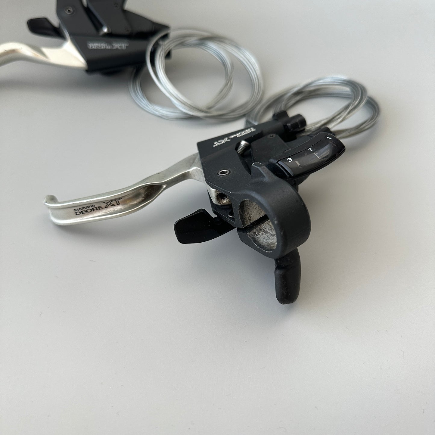 Shimano Deore XT Shifters ST-M739 + Rear Derailleur RD-M739 Retro MTB Set Japan